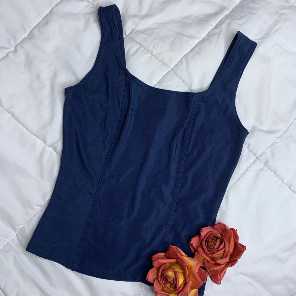 Blue Tank Top